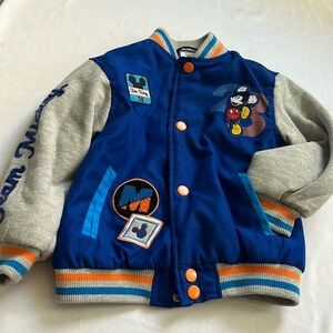 Mickey Mouse blue bomber  jacket